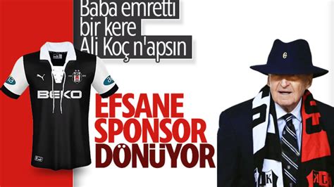 Beşiktaş'a yeni forma sponsoru